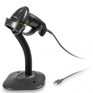 PET-A09 Lettore di codici a barre USB, versione manuale, dimensioni L×P×A 152×84×63 mm